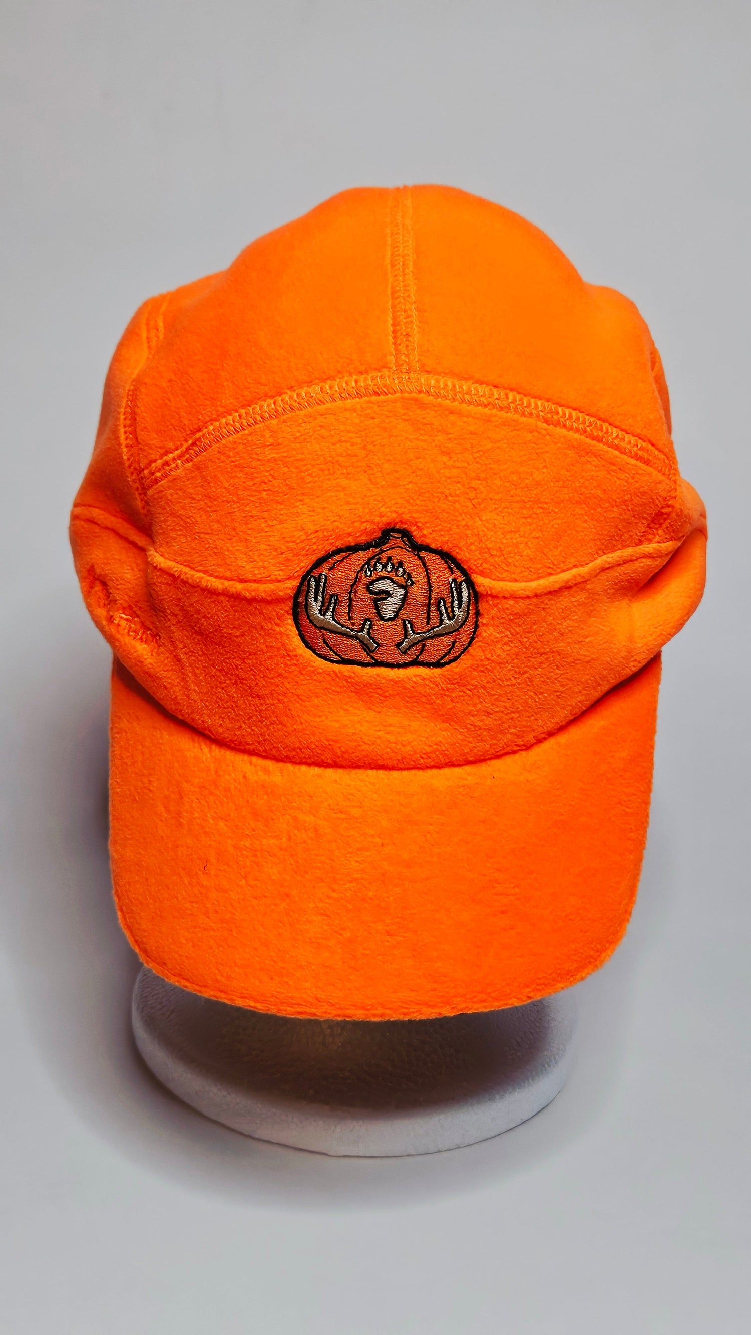 Mens Low Profile Hunting Hat Blaze Orange Fleece